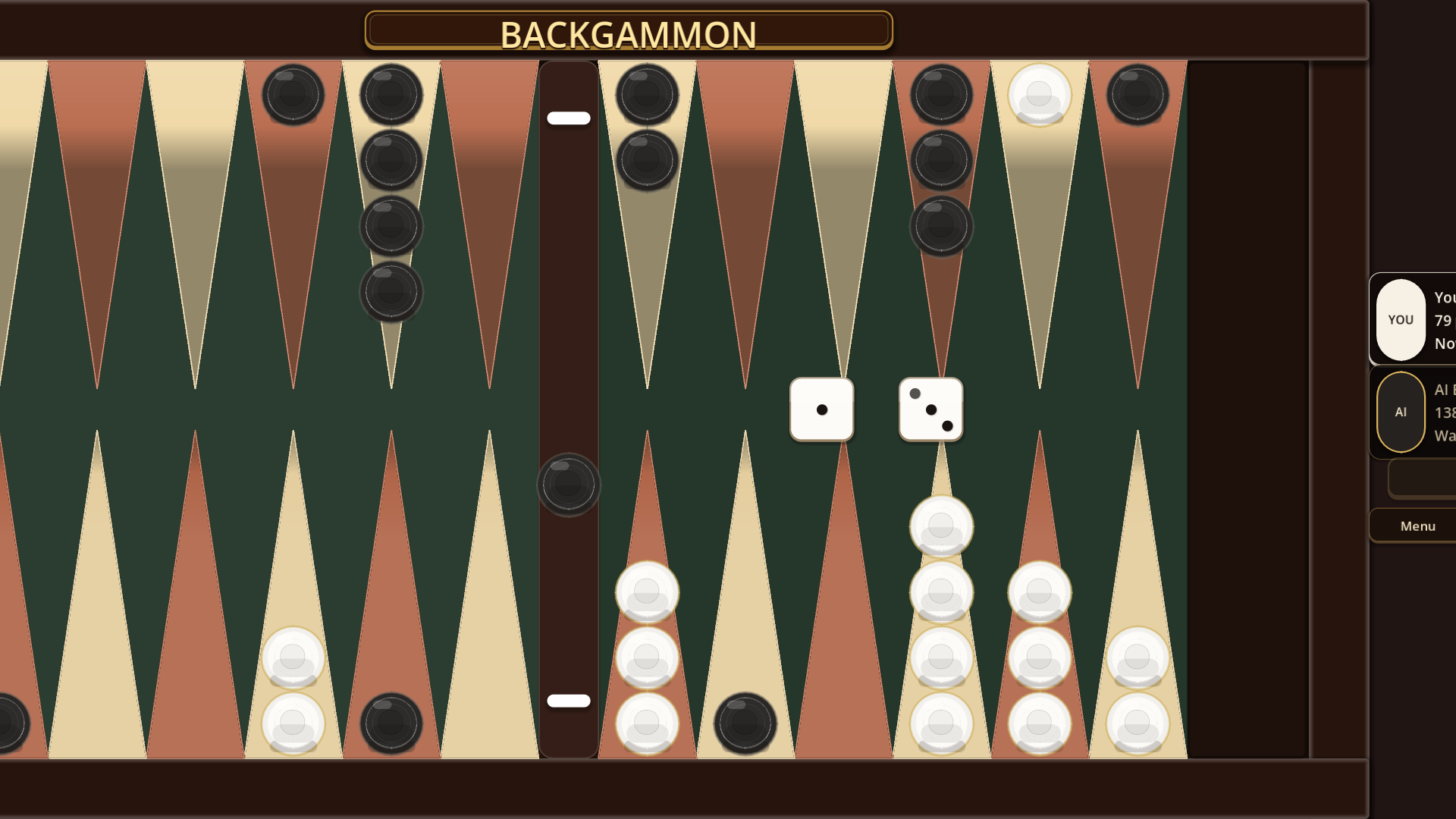 MeshGames Backgammon - Offline gameplay artwork