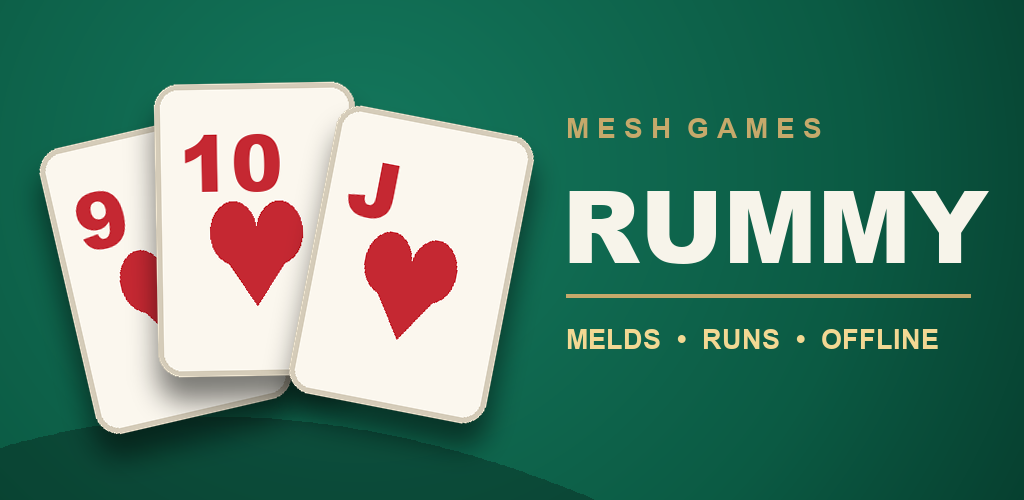 MeshGames Rummy - Offline gameplay artwork